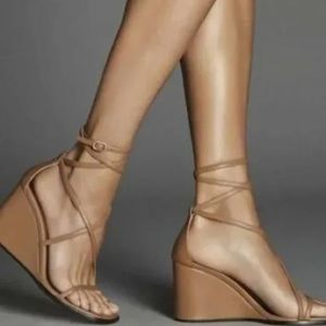Tamara Mellon Shadow wedge sandals